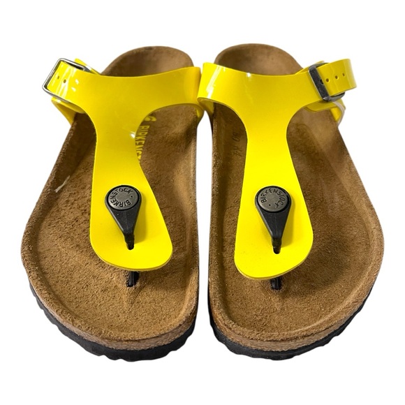 Birkenstock Gizeh Kids Sandals – Size 32 (EU) – Sun Yellow